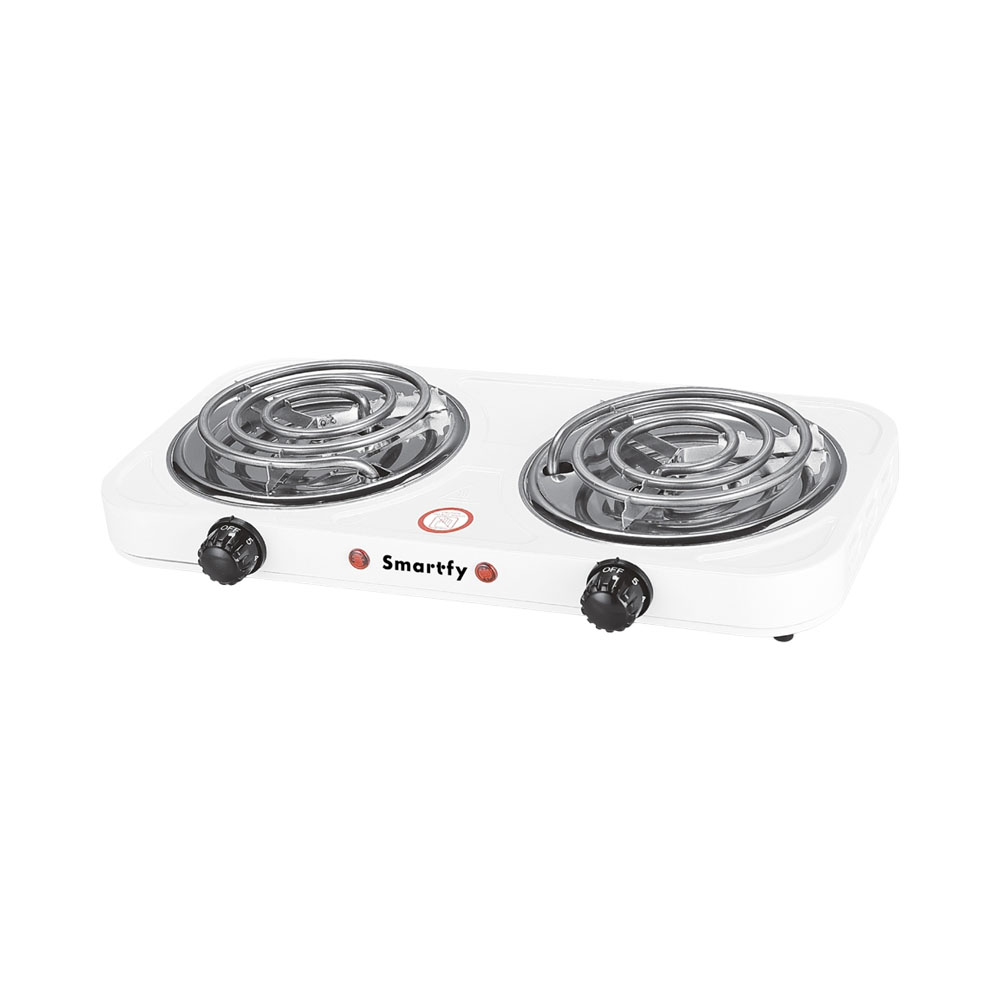 COCINA ELECTRICA SMARTFY FG03W C ESPIRAL 2 BOCA 2000W 110V 60HZ WHITE