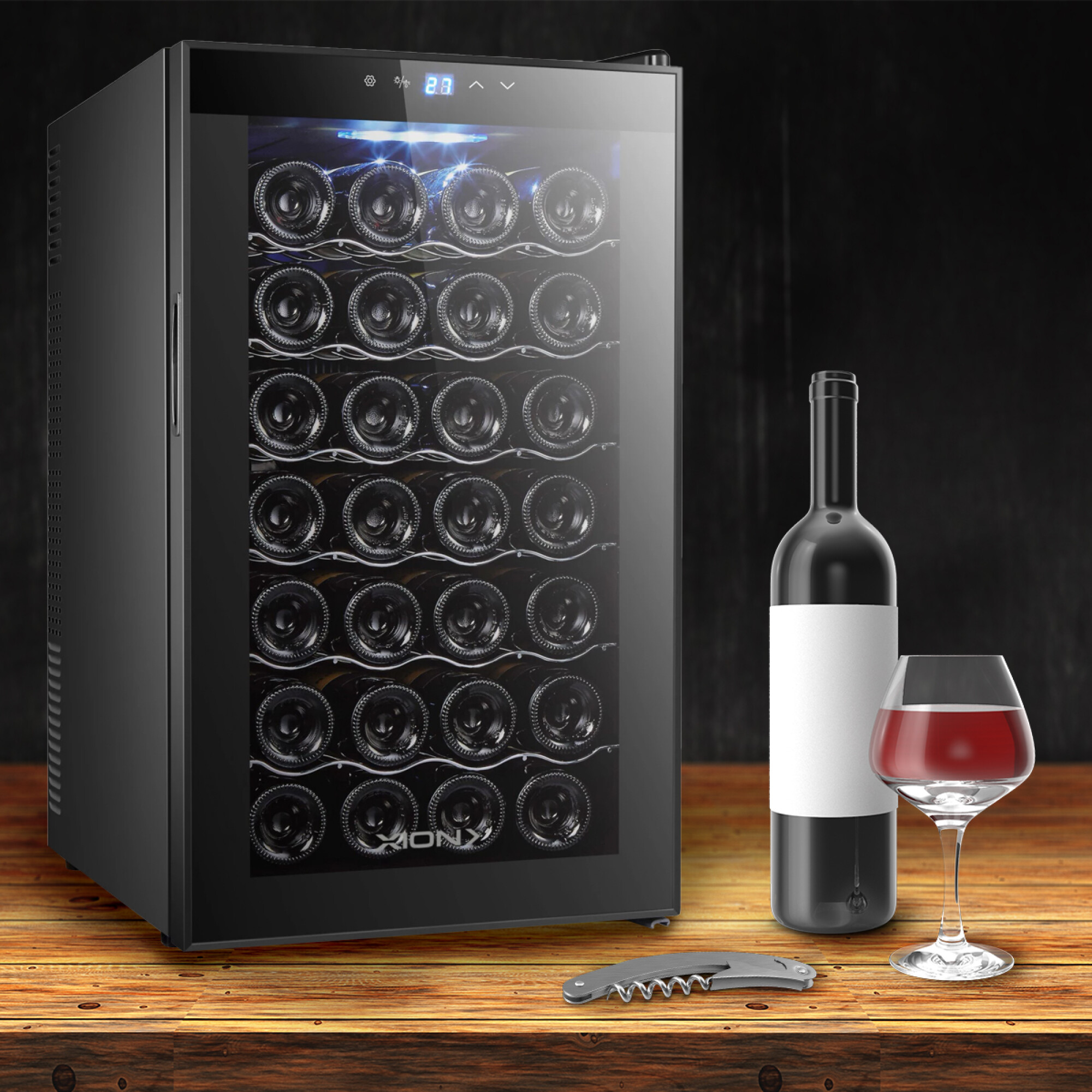 CAVA P  VINOS XION XI-CAVA28COMP 28-BOTELLAS COMPRESOR BIVOLT 220V 50-60HZ