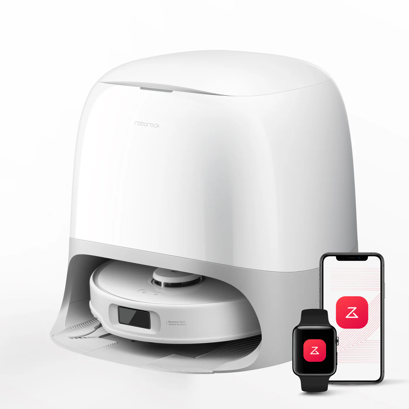 ASPIRADOR ROBOROCK QREVO CURV SERIES S5X 18 500PA WHITE 110V
