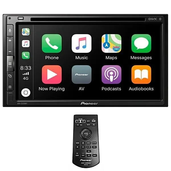 AUTORRADIO PIONEER AVH-Z5250BT 6 8  BT USB RCA DVD SPOTIFY