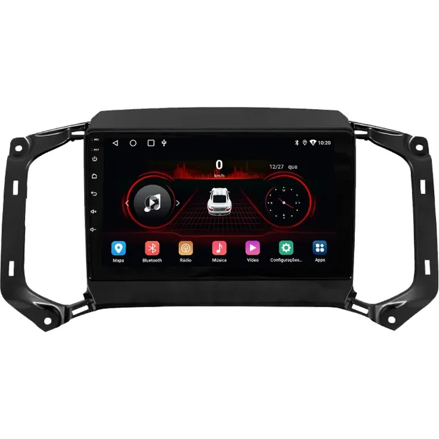 AUTORRADIO HETZER H-PRO 4G P CHEV  S10 2017 19 9  4 64GB+CAM ESTAC CARPLAY ANDROID AUTO