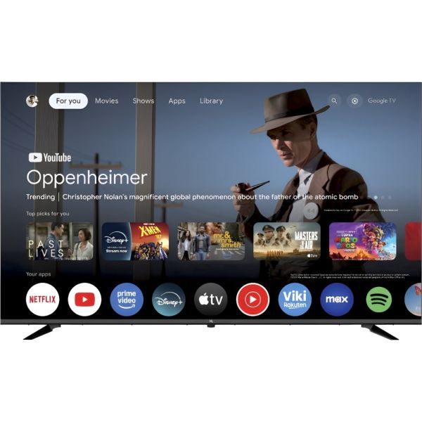 TV SMART 75  MTEK MK75FSGU 4K GOOGLE TV DA DIG VOICE REMOTE BT CAST HDR