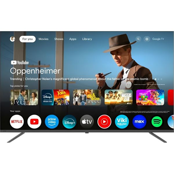 TV SMART 58 JVC 58KM748 QLED 4K UHD  GOOGLE TV VOICE REMOTE 3HDMI BT WIFI DOLBY