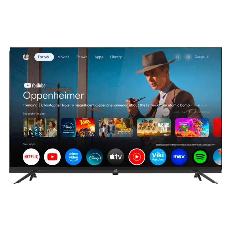 TV SMART 55 JVC 55KM548 4K UHD  GOOGLE TV VOICE REMOTE 3HDMI BT WIFI DOLBY