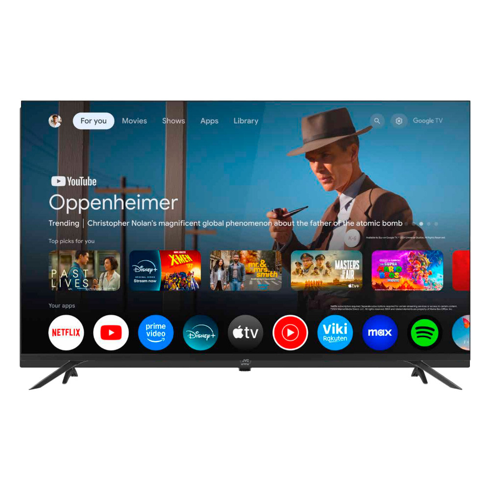 TV SMART 50 JVC 50KM548 4K UHD  GOOGLE TV VOICE REMOTE 3HDMI BT WIFI DOLBY