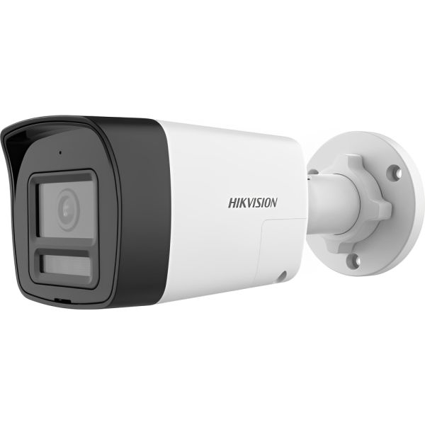 CCTV HIKVISION CAM BULLET DS-2CE16D0T-LPTS TWO WAY AUDIO SMART LIGHT 2MP 2 8MM EXTERNO