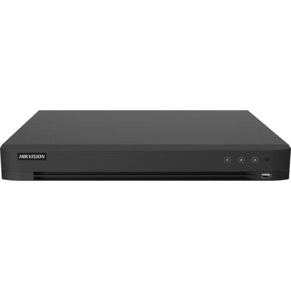 CCTV HIKVISION DVR IDS-7216HUHI-M2 X ACUSENSE P 16CH 2 HDD 1U 8MP H 265 BLACK
