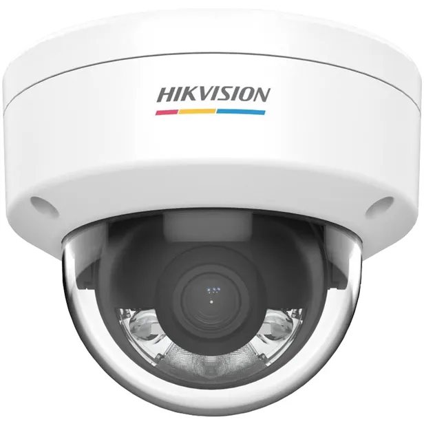 CCTV HIKVISION CAM IP DOMO DS-2CD1127G2-LUF ACUSENSE COLORVU 2MP 2 8MM MIC