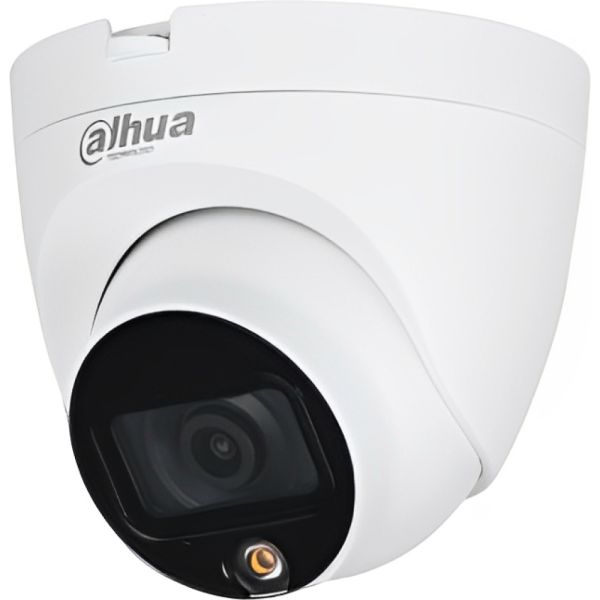 CCTV DAHUA CAM DOMO HDW1209TLQP-LED 2MP 1080P 2 8MM 20M IP67 WHITE