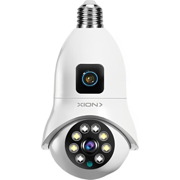 CAMARA IP XION XI-CCTV74 PANORAMICA 2CAM V380APP WIFI 4MP 360 INCLINACION MOVIMIENTO INFRA I