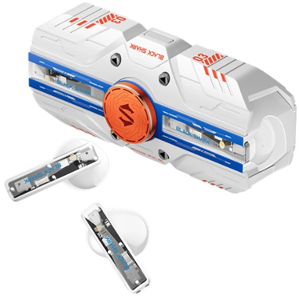 AURICULAR BLACK SHARK ROKAS 3 BS-T3 BT TOUCH ANC TWS MIC SPINNER RGB WHITE