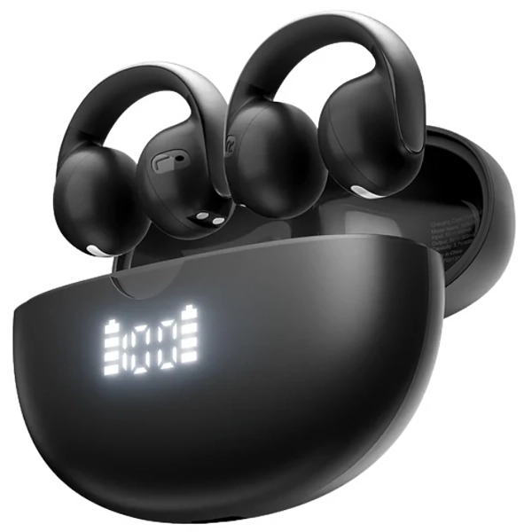 AURICULAR BLACKVIEW AIRBUDS 13 OPEN-EAR BT TOUCH ENC TWS MIC IPX7 LED LAVA BLACK