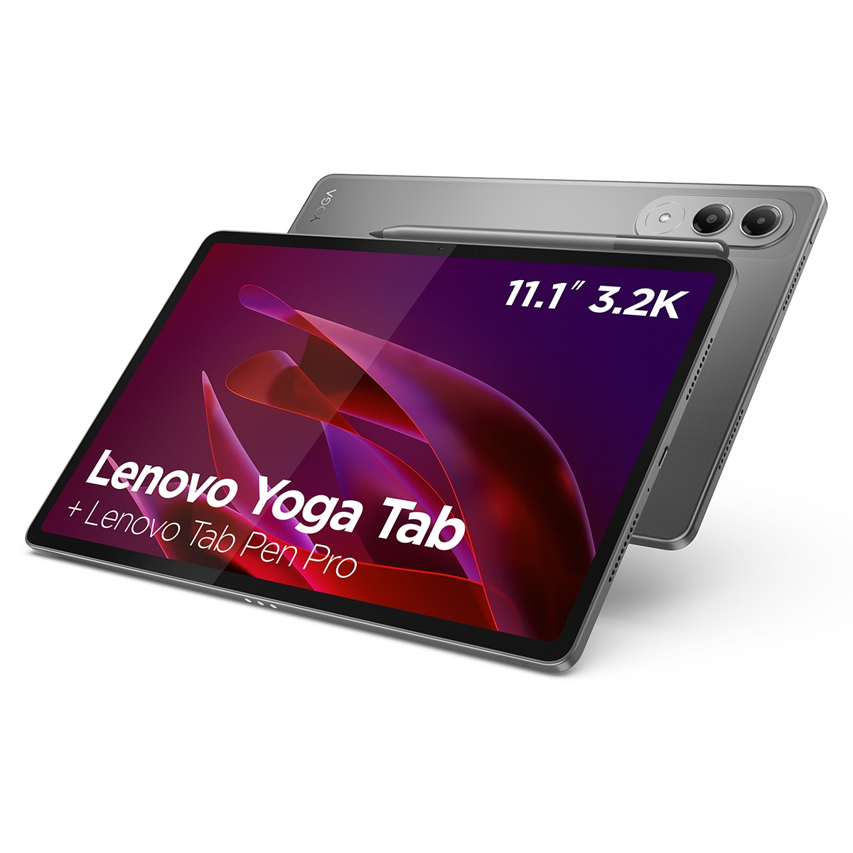 TABLET LENOVO YOGA TAB WIFI 11 1  3 2K 144HZ 12GB 256GB SD8GEN3 WIFI7 GRAY TECL ING+PEN