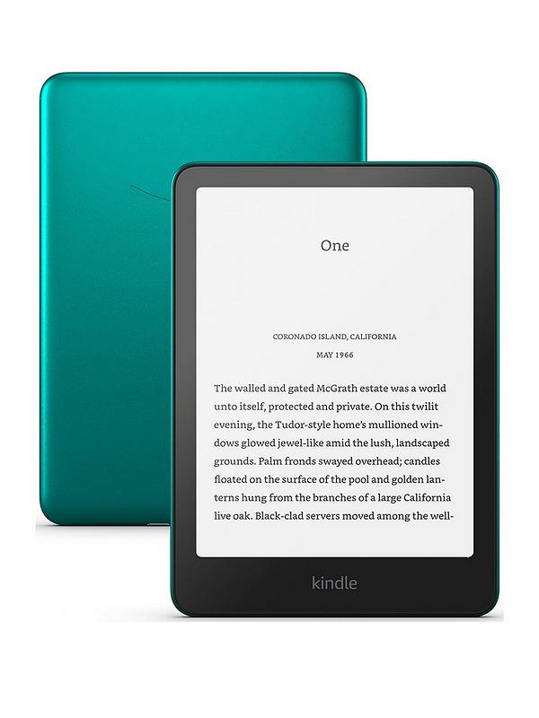 TABLET E-READER AMAZON KINDLE PAPERWHITE SIGNATURE EDITION 7  32GB WIFI METALLIC JADE