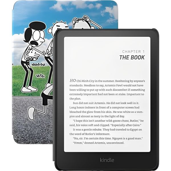 TABLET E-READER AMAZON KINDLE PAPERWHITE 7  16GB WIFI DIARY OF A WIMPY KID