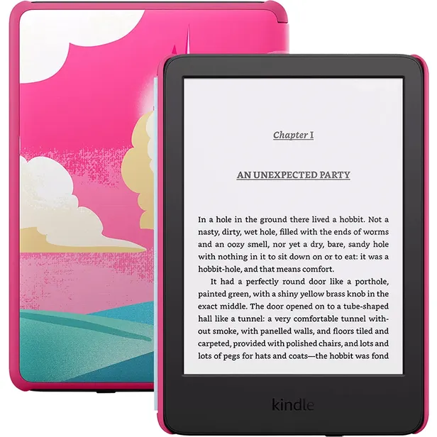 TABLET E-READER AMAZON KINDLE KIDS 6  16GB UNICORN VALLEY