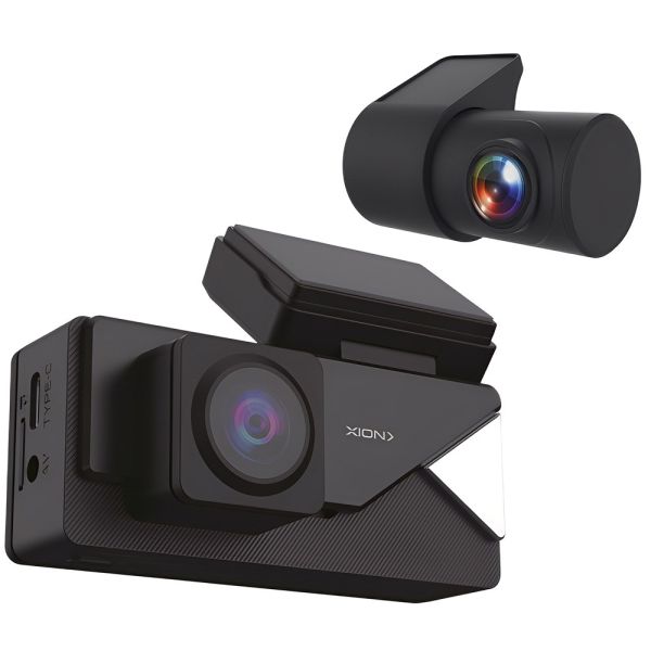 CAMARA P AUTO FRONTAL + REVERSA XION XI-DVR2 1080P WIFI VIS-NOCT VIDEOS FOTOS