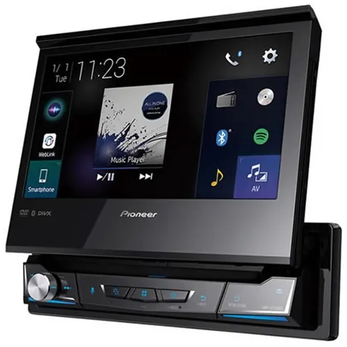 AUTORRADIO PIONEER AVH-Z7250BT 7  BT CARPLAY USB DVD CD FM BLACK