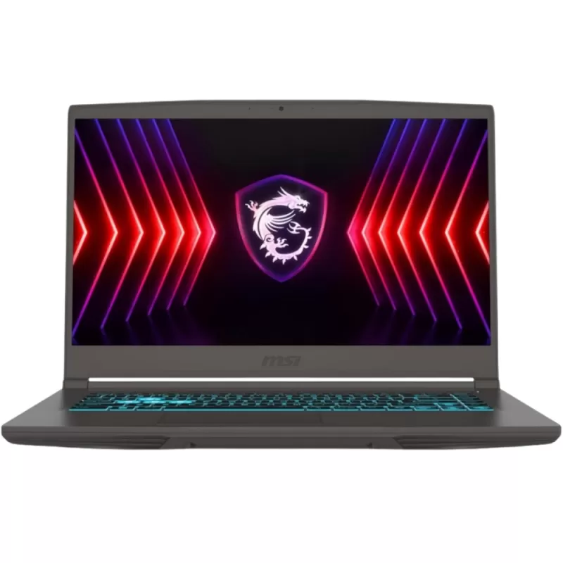NOTEBOOK MSI THIN 15 B7VF-461US R5-7535HS 16GBD5 512SSD 15 6  IPS 144HZ RTX4060 8GB W11 ING BLK