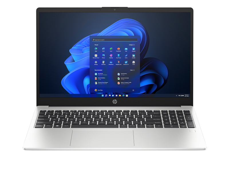 NOTEBOOK HP 255 G10 R5-7520U 4 3GHZ 16GBD5 512SSD 15 6  FHD DOS ING SILVER