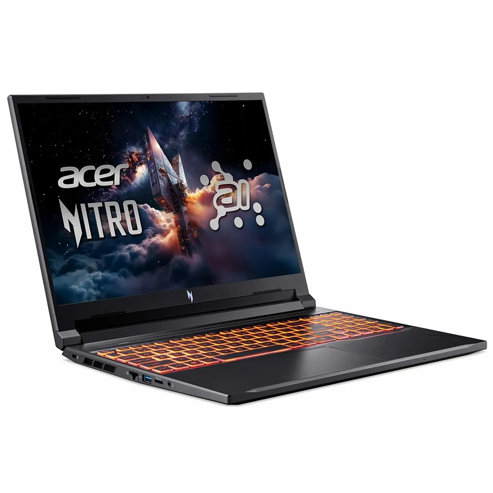 NOTEBOOK ACER NITRO V ANV16-72-7809 I7-240H 32GBD5 512SSD 16  IPS 180HZ RTX5060 8GB W11 ING BK