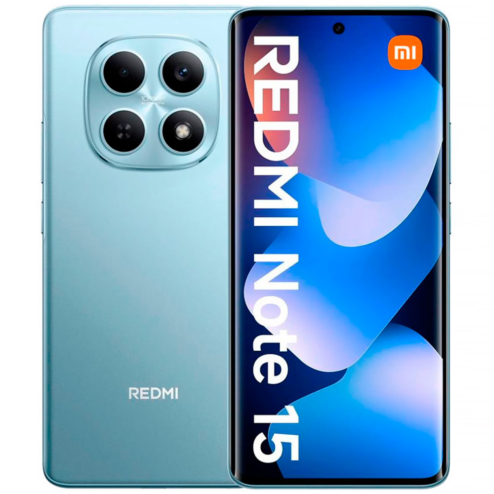 CELULAR XIAOMI REDMI NOTE 15 DUAL 128GB 6GB GLACIER BLUE