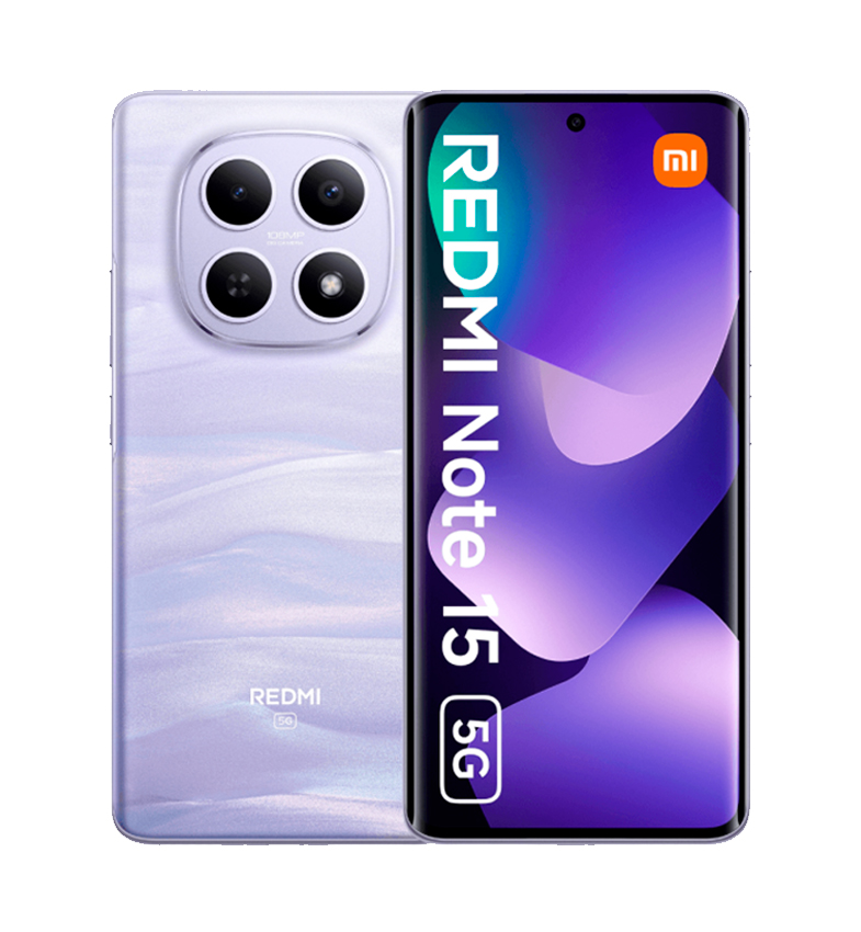 CELULAR XIAOMI REDMI NOTE 15 5G DUAL 256GB 8GB MIST PURPLE