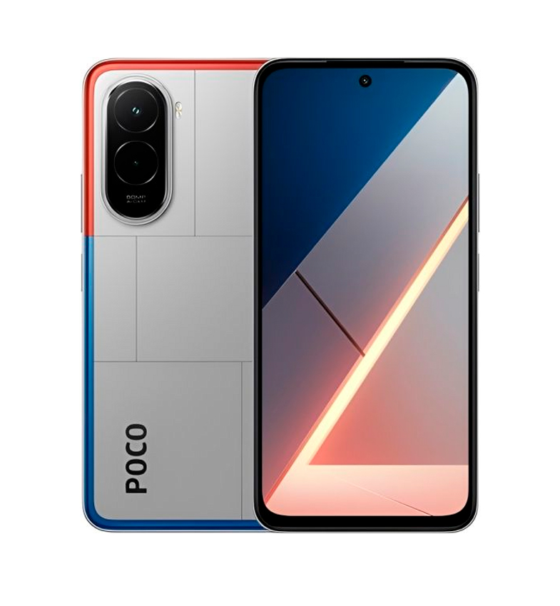 CELULAR XIAOMI POCO M7 DUAL 128GB 6GB RAM 4G SILVER