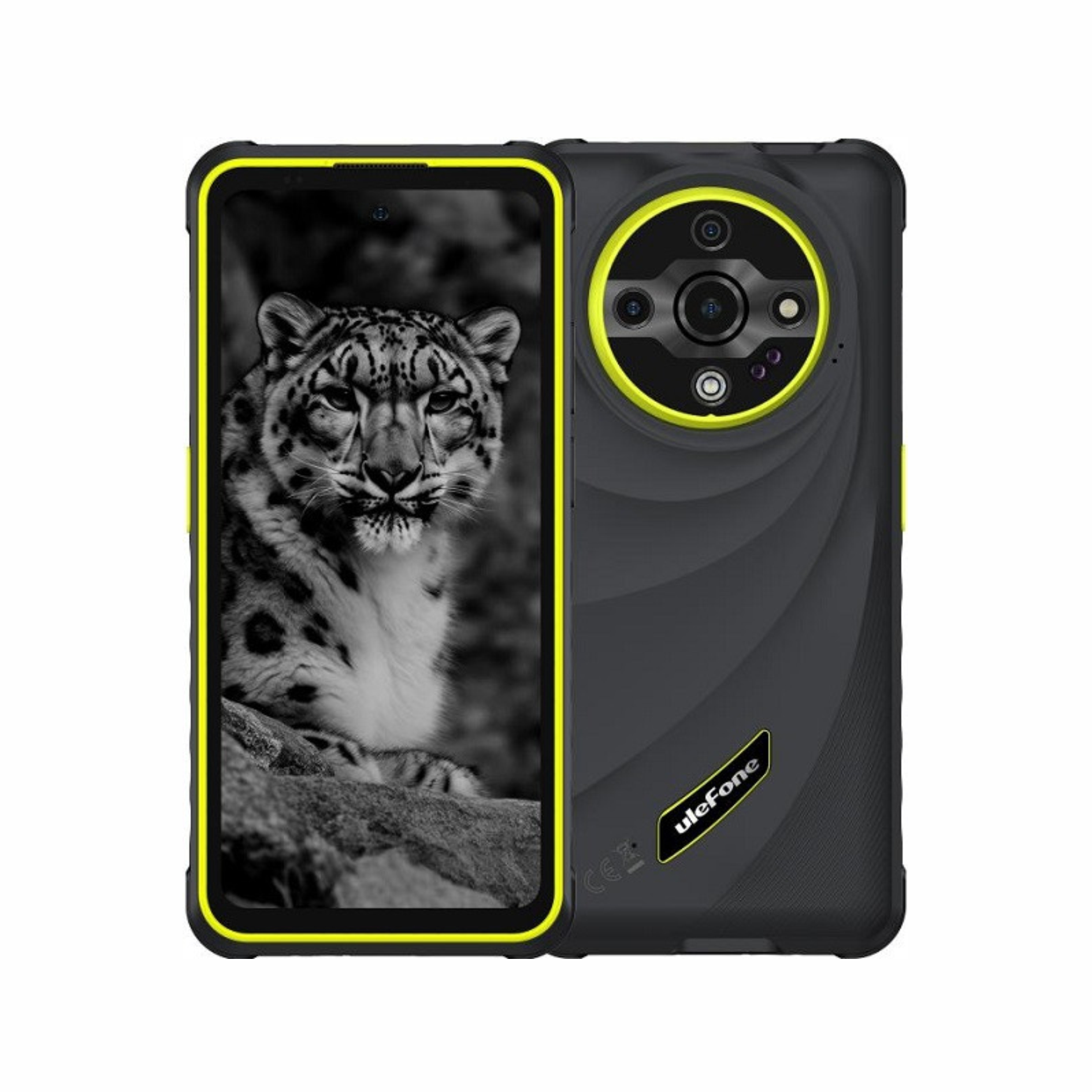 CELULAR ULEFONE ARMOR X31 RUGGED DUAL 128GB 6GB LTE NFC NIGHT-VISION-CAM GREEN   BLACK