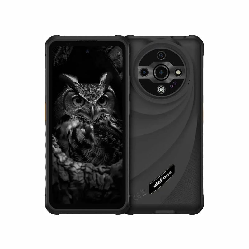 CELULAR ULEFONE ARMOR X31 RUGGED DUAL 128GB 6GB LTE NFC NIGHT-VISION-CAM BLACK