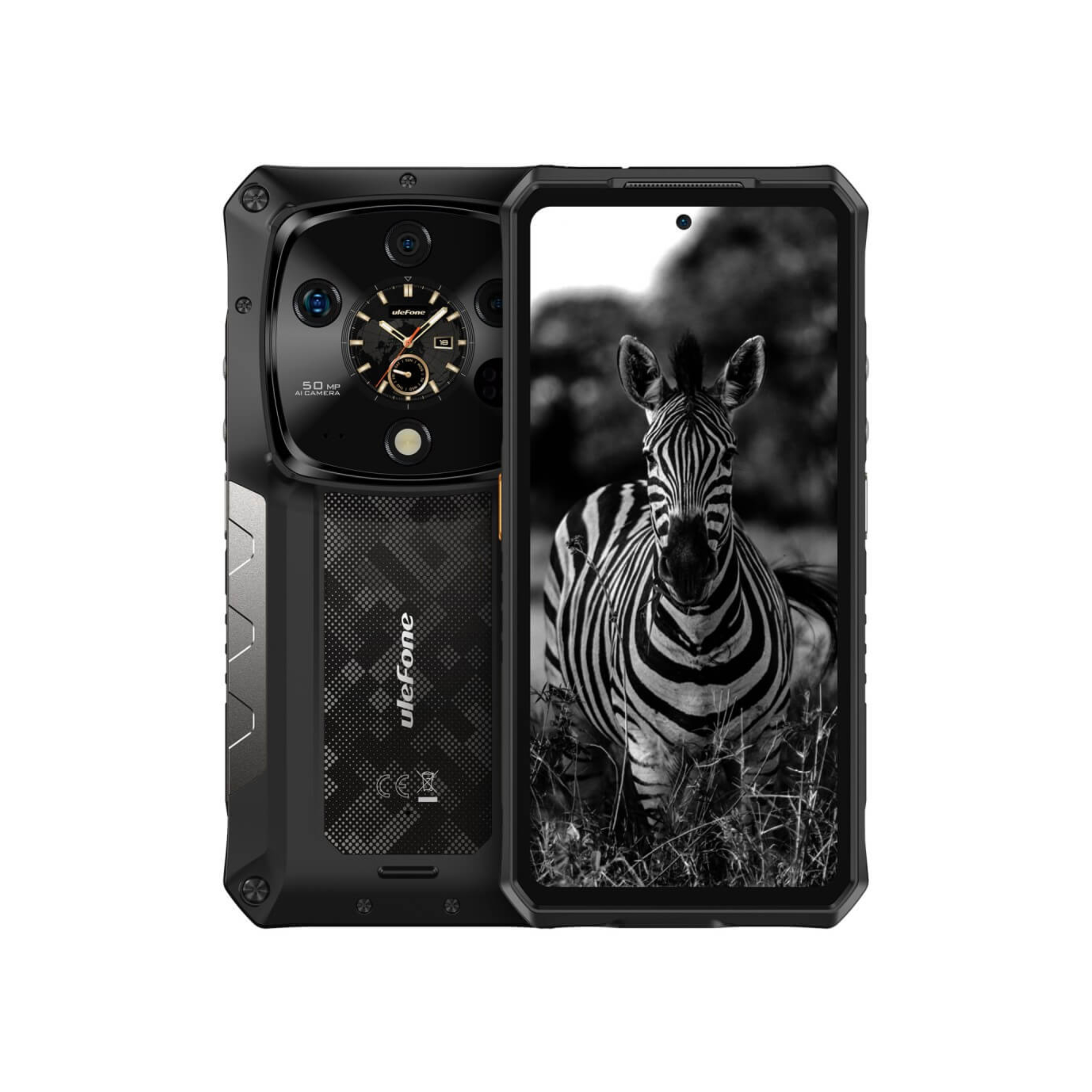 CELULAR ULEFONE ARMOR 28 ULTRA RUGGED DUAL 1TB 16GB 5G NFC TRIPLE-CAM NIGHT-VISION BLACK