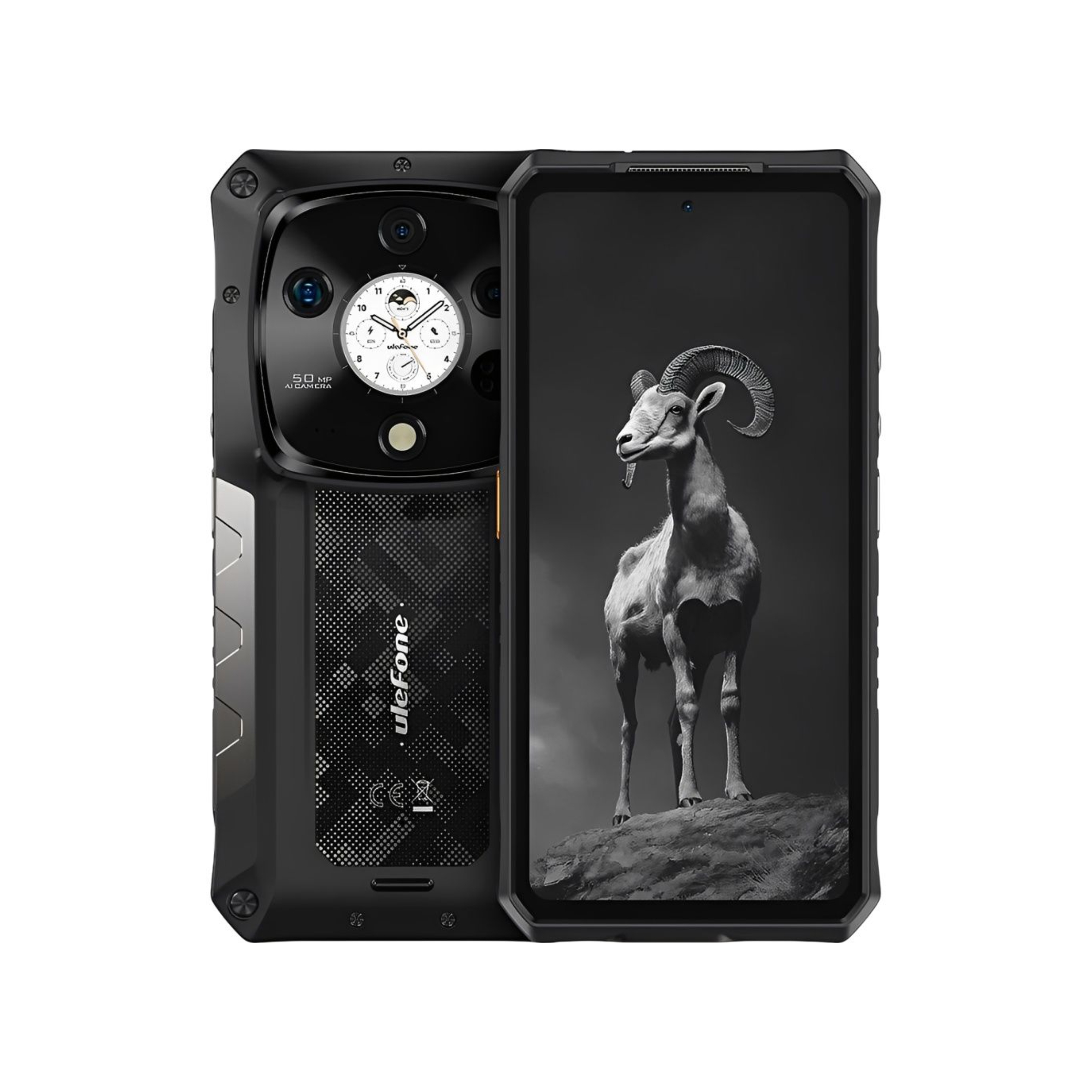 CELULAR ULEFONE ARMOR 28 PRO RUGGED AI DUAL 512GB 16GB  5G NFC ULTRA TRIPLE-CAM BLACK