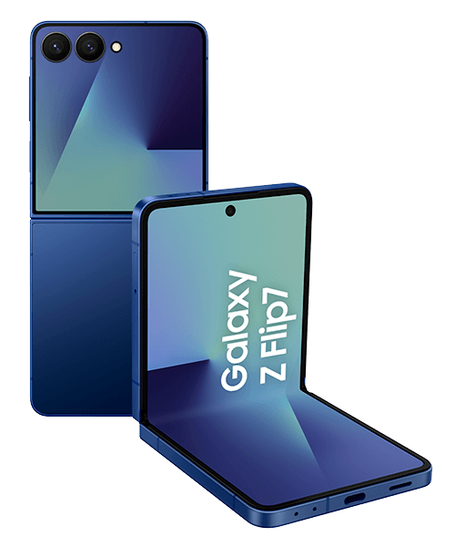 CELULAR SAMSUNG GALAXY Z FLIP 7 F766B DS 256GB 12GB RAM 5G BLUE SHADOW 1GTA PY-AR-UY