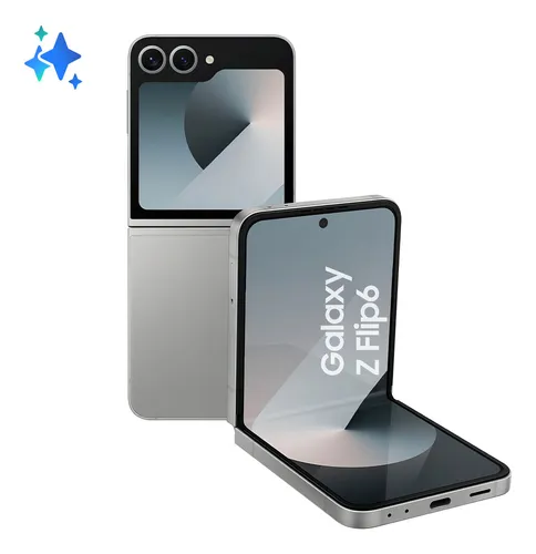 CELULAR SAMSUNG GALAXY Z FLIP 6 F741B 512GB 12GB RAM 5G SILVER