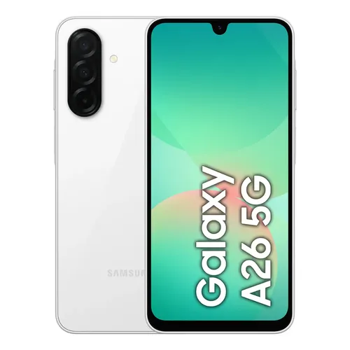 CELULAR SAMSUNG A26 SM-A266B DS 256GB 8GB RAM 5G WHITE