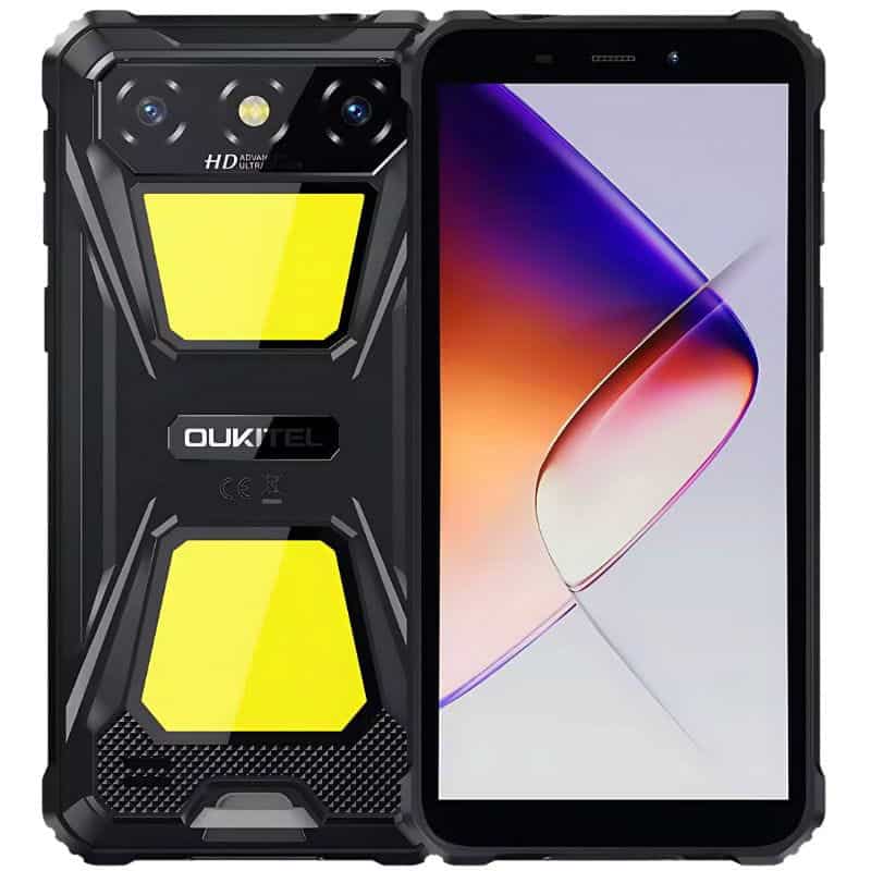 CELULAR OUKITEL G5 64GB 4GB RAM RUGGED  IP68 IP69K AGUA GOLPES  POWERBANK DUAL TF 4G 1 A�O GTA