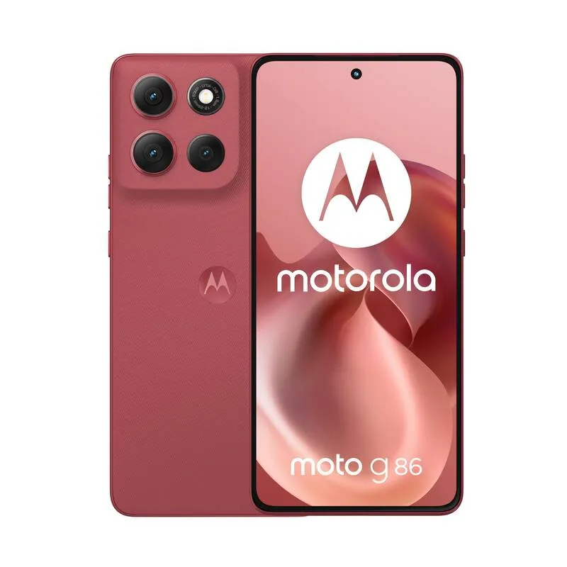 CELULAR MOTOROLA G86 XT2527-1 256GB 8GB RAM 5G CHRYSANTHEMO  RED  *CON CARGADOR*