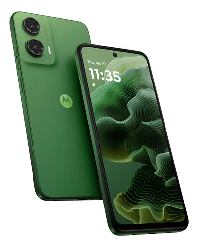 CELULAR MOTOROLA G35 XT2433-5 DUAL 256GB 8GB 5G RAM GREEN *SLIM-SIN CARGADOR*