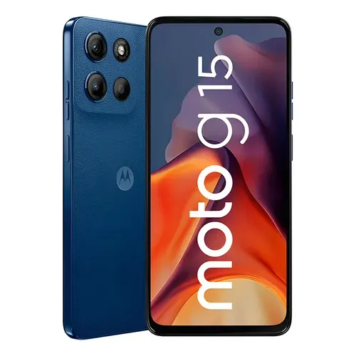 CELULAR MOTOROLA G15 XT2521-3 DUAL 128GB 4GB RAM SEA BLUE *SLIM SIN CARGADOR*