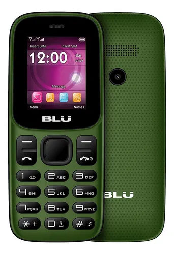 CELULAR BLU DS Z5 Z214 1 8  GREEN