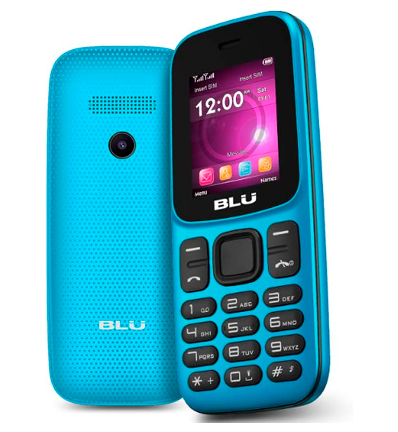 CELULAR BLU DS Z5 Z214 1 8  CYAN