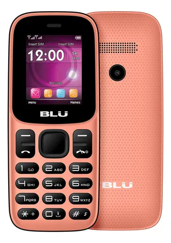 CELULAR BLU DS Z5 Z214 1 8  CORAL