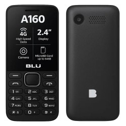 CELULAR BLU A160 A160LL 2 4  4G BLACK