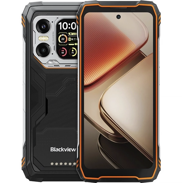 CELULAR BLACKVIEW XPLORE 1 PRO THERMAL AMAG 256GB 12GB 5G NFC BLACK ORANGE RESIST  GOLPES AGUA