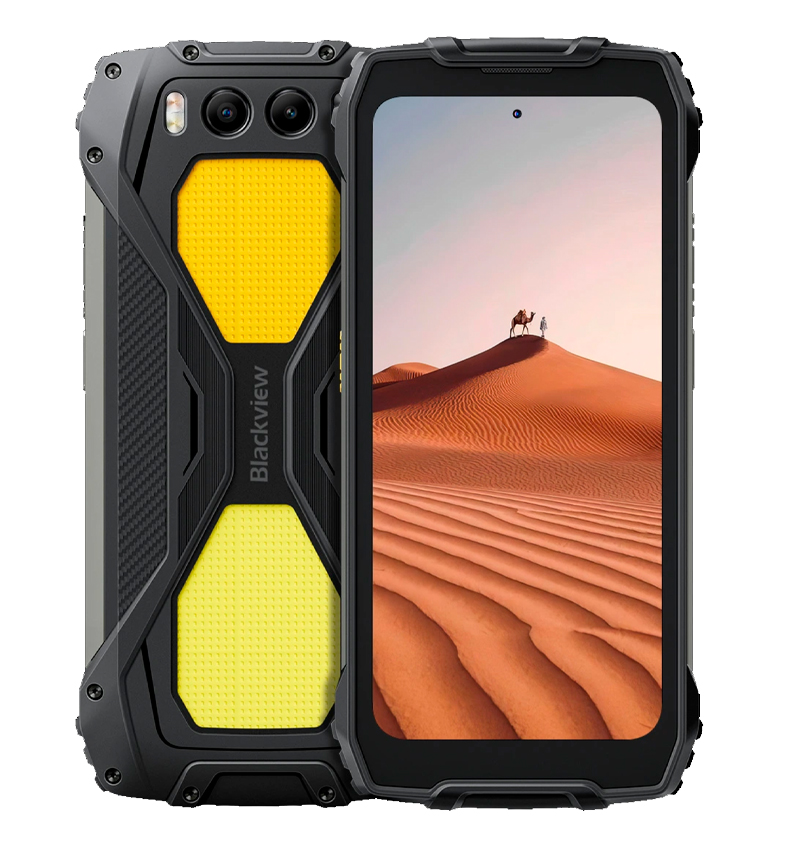 CELULAR BLACKVIEW BV7300 256GB 6GB 4G YELLOW NIGHT-VISION-CAM RESIST  GOLPES AGUA