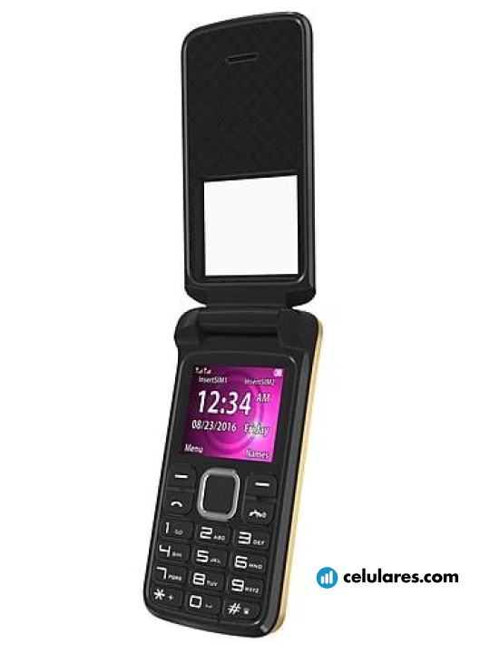 CELULAR BLU ZOEY FLEX Z270LL 1 8  4G BLACK