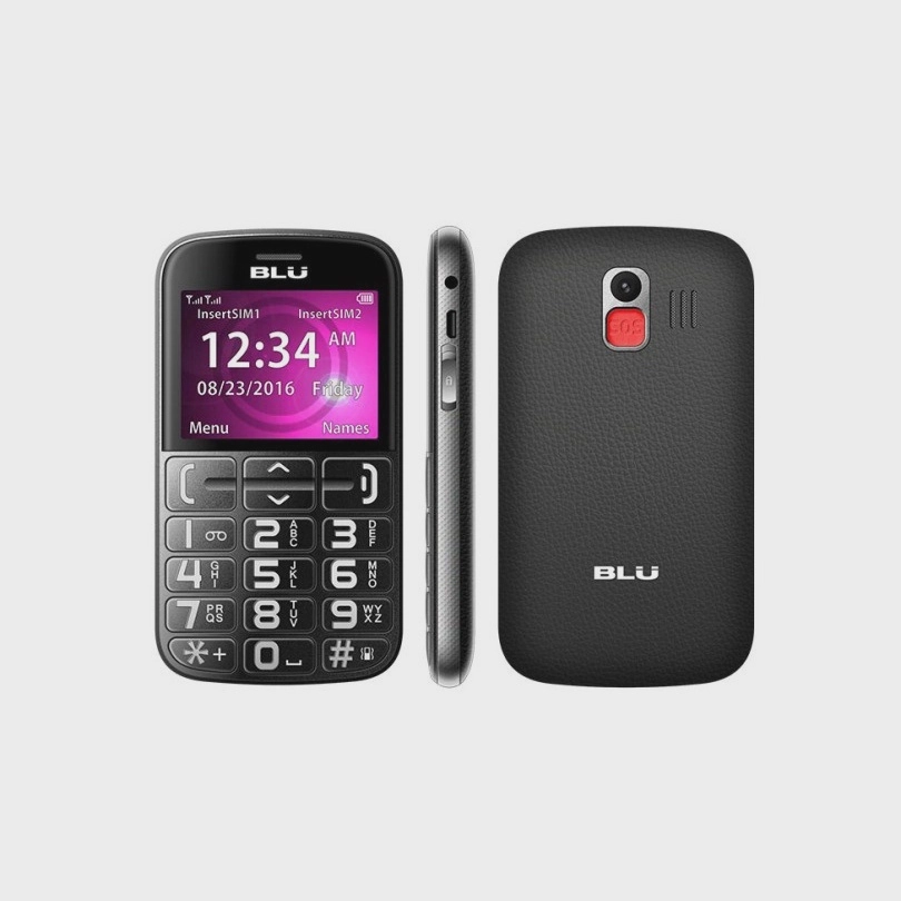 CELULAR BLU JOY J012 2 4  BLACK