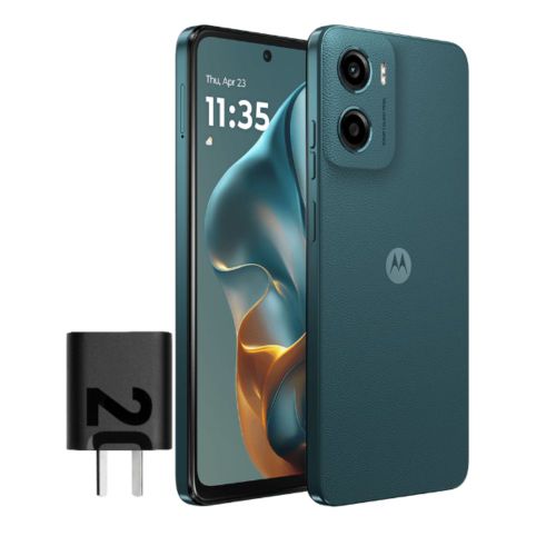 CELULAR MOTOROLA G05 XT2523-4 DUAL 256GB 4GB RAM FOREST GREEN *CON CARGADOR 3 PINOS*