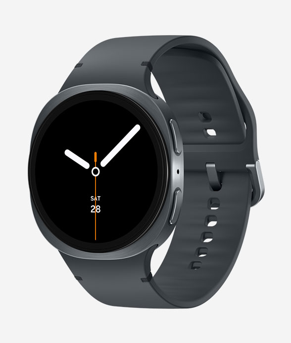 RELOJ SAMSUNG GALAXY WATCH8 40MM SM-L320NDAA GRAPHITE SPORT GRAPHITE BAND