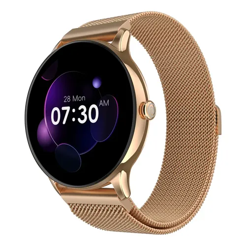 RELOJ NOISE TWIST GO MESH METAL GOLD LINK 350